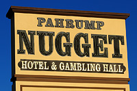 Pahrump Nugget Sign