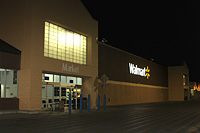 Pahrump Walmart at night